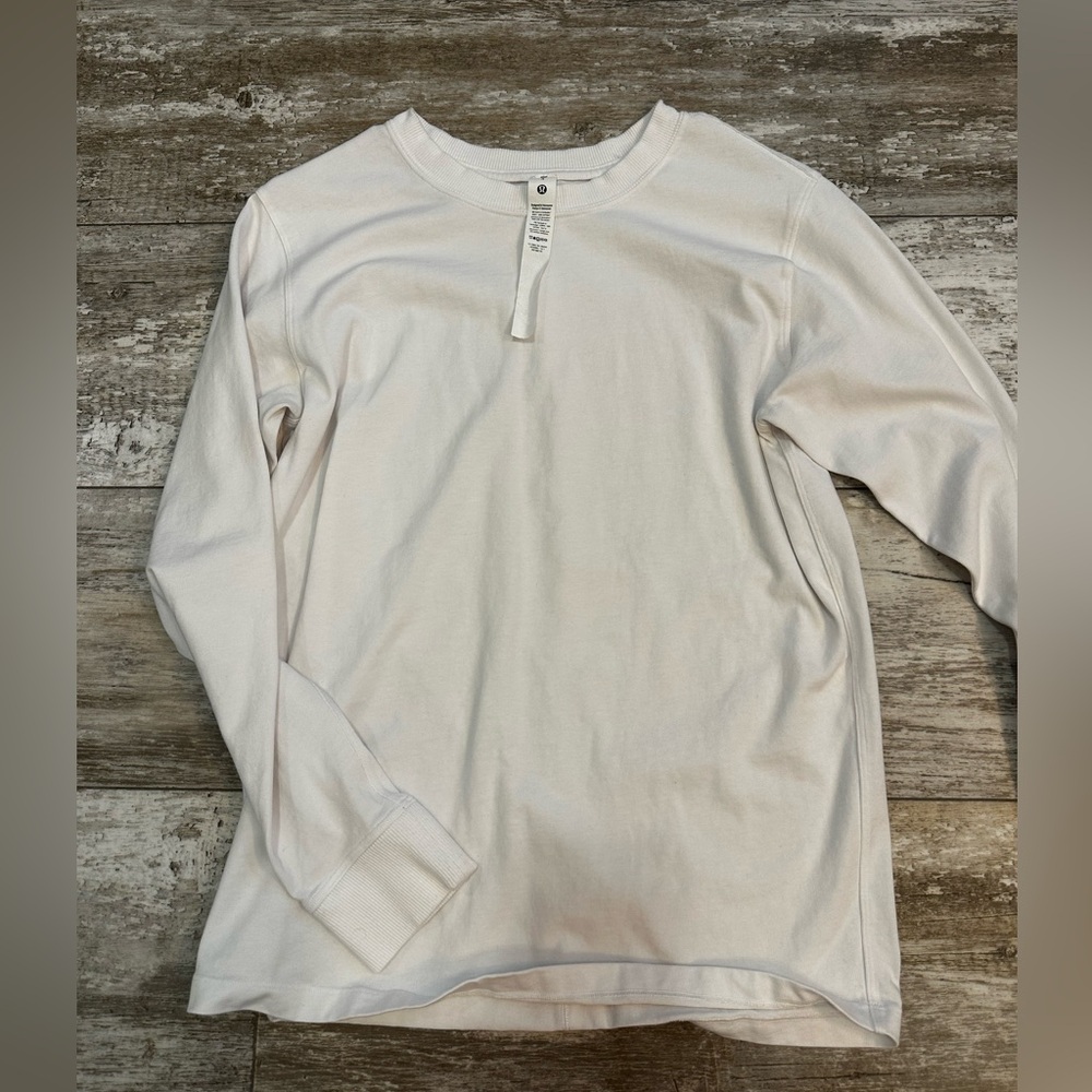 White Long Sleeve Lululemon